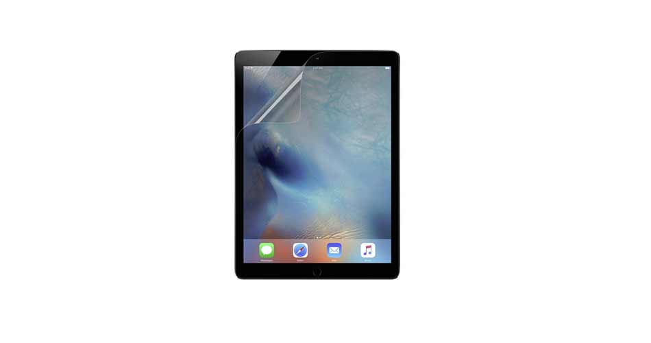 iPad Pro Remains True and Clear With Belkin Screen Protector Attached