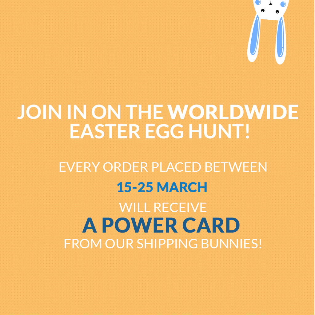 Tablet2Cases Sends Grown-ups on the Easter Egg Hunt for Power Cards