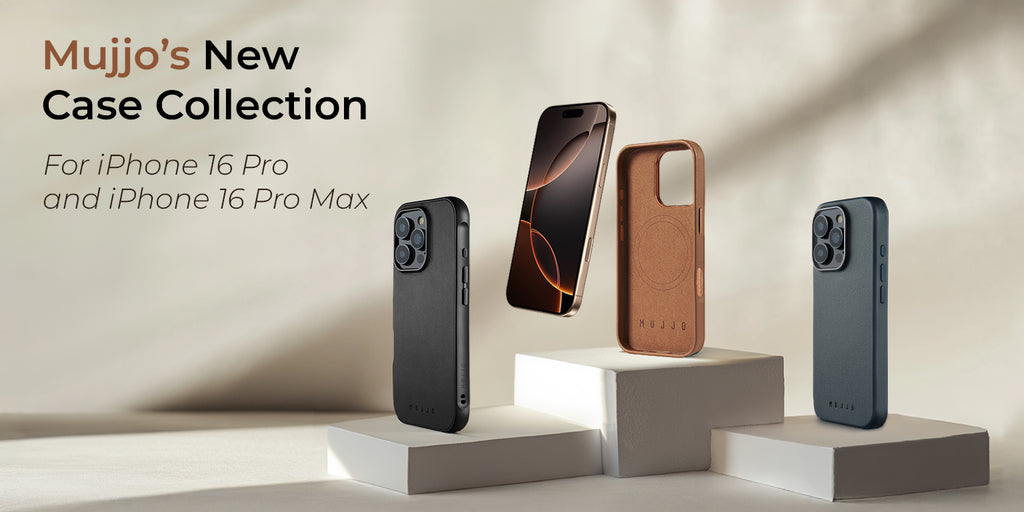 Mujjo’s New Leather Case Collection: Ultimate Protection for Your iPhone 16