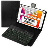 Cooper Backlight Executive Universal Bluetooth Keyboard Folio for 7-8