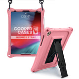 Cooper Bounce Strap Drop Proof Rugged Case w/ Shoulder Strap, Hand Strap & Kickstand For Apple iPad / Samsung