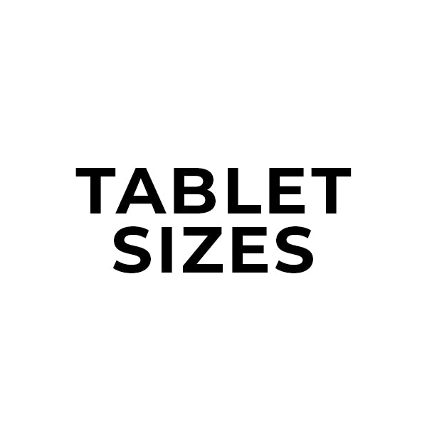Tablet Sizes