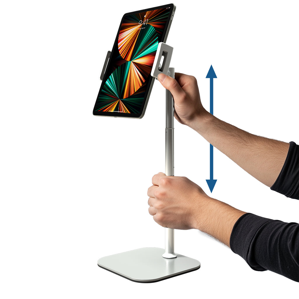 Table T Stand Cooper TabStand Height Adjustable Tablet & Portable Monitor Stand for ...