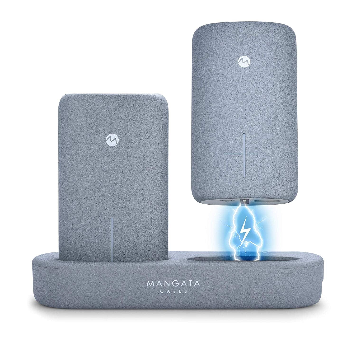 Mangata Orbit Dual Power Bank Set with Wireless Charging Station Dock –  Tablet2Cases