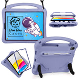 Bam Bino Space Suit Super Rugged Kids case with Screen Guard for 10.9" iPad 10th Gen