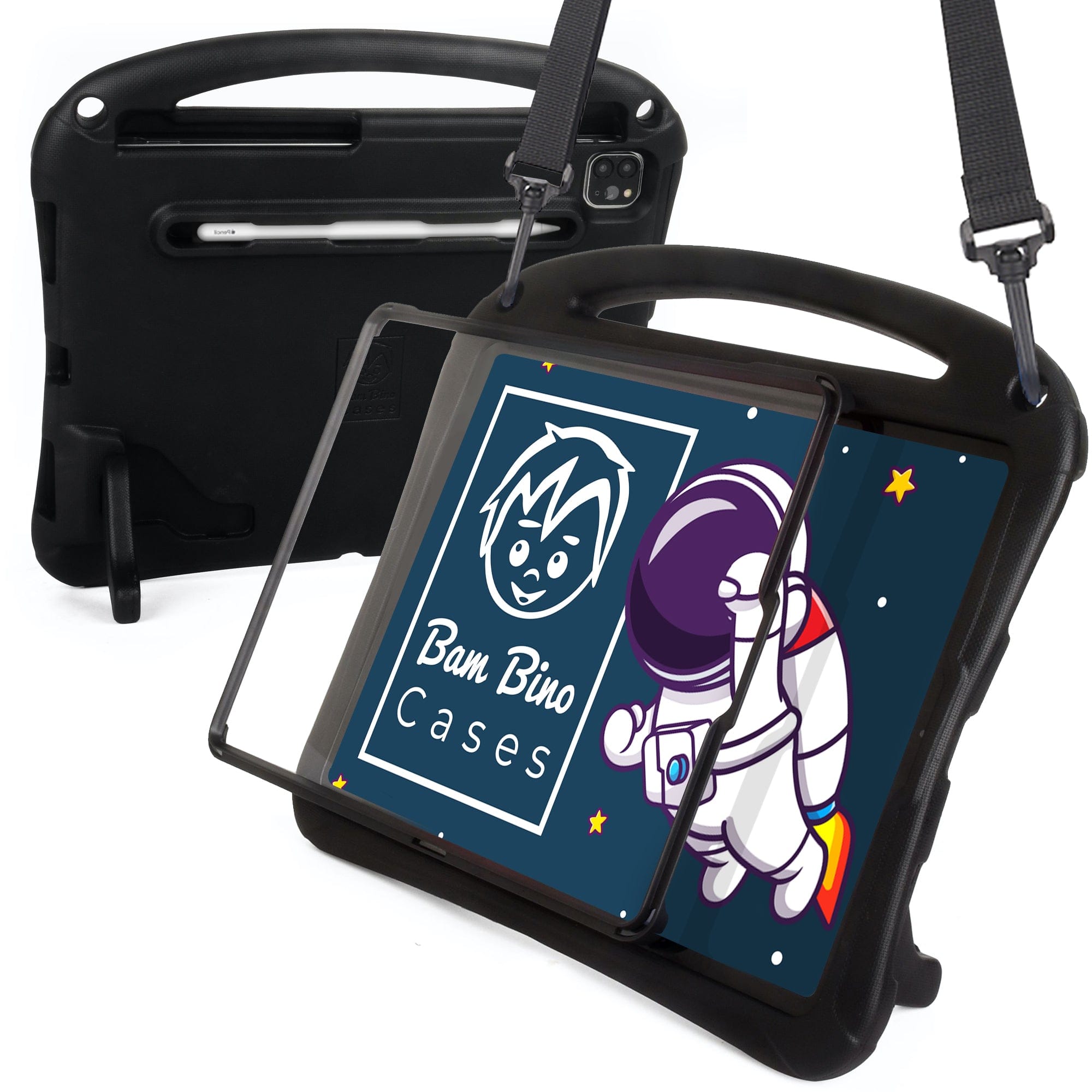 Bam Bino Space Suit Super Rugged Kids Case with Screen Guard for Samsung Galaxy Tab S5e 10.5