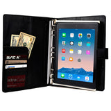 Cooper FolderTab Executive Leather Portfolio Case with Notepad for all Apple iPads & 7-10" Tablets - 1