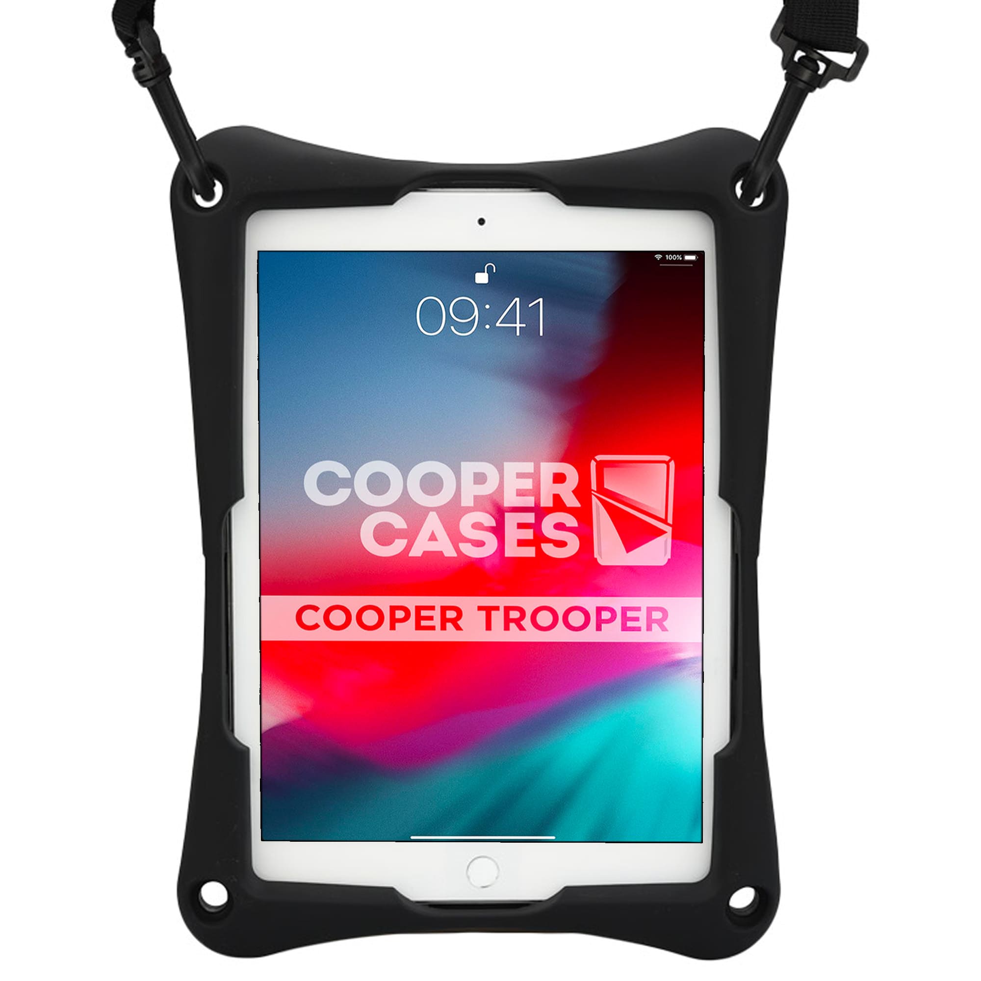 Cooper Trooper Universal Drop Proof Shoulder Strap Rugged Case for 10'' Tablets
