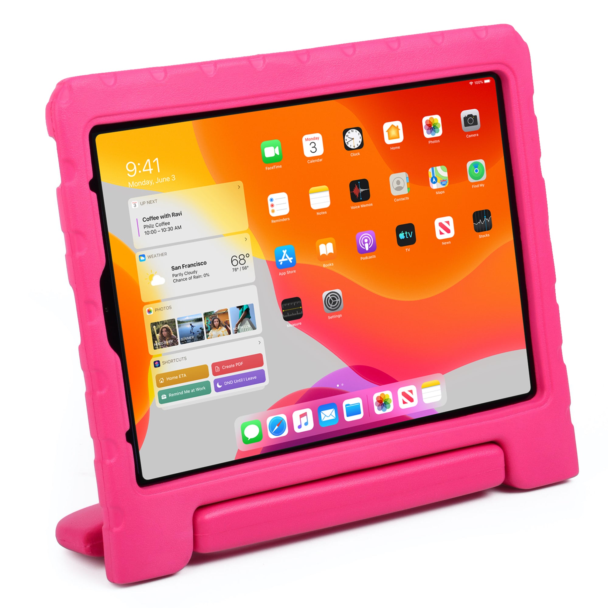 Cooper Dynamo Rugged Kids Play Case for Apple iPad Air (5th-4th-3rd-2nd-1st Gen)