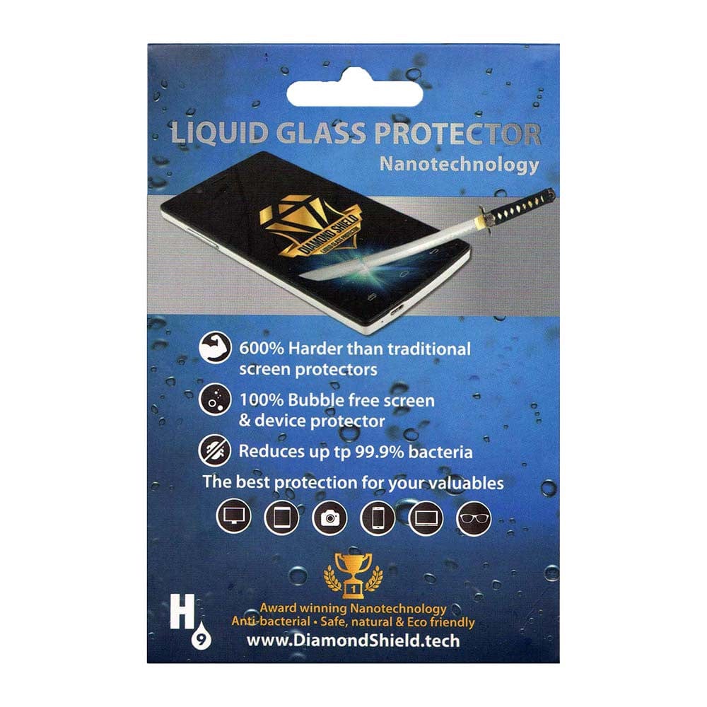 Diamond Shield Liquid Glass Screen Protector for Tablets and Smartphones