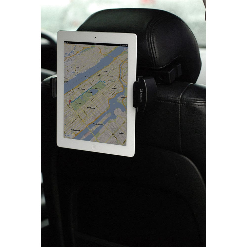 EXOGEAR ExoMount Tablet HRM Universal Car Seat Headrest Mount for 7" - 10.1" Tablets - 4