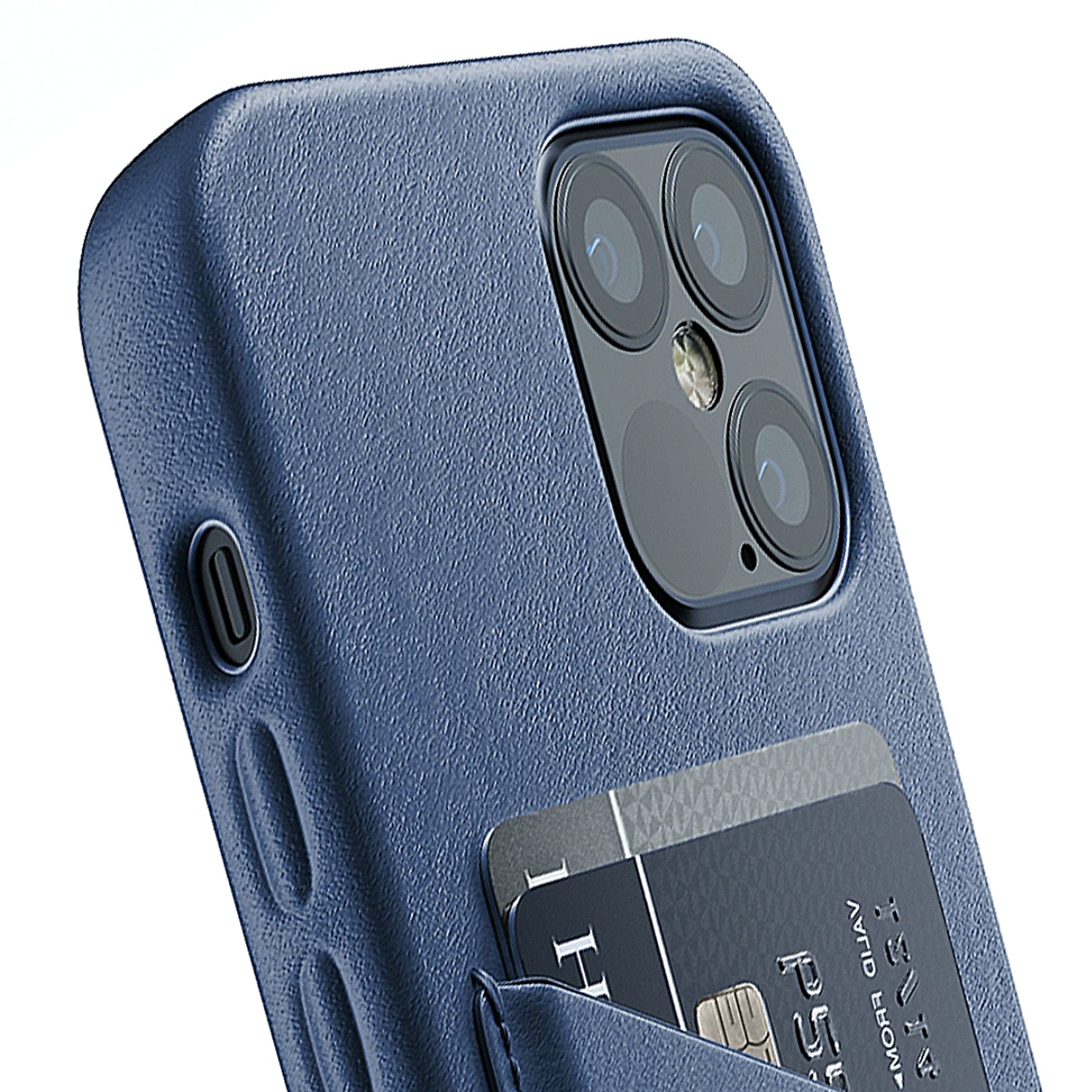 Mujjo Full Leather Wallet case for Apple iPhone 12 Pro iPhone 12