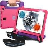 Pure Sense Buddy Antibacterial Rugged tablet case for Samsung Galaxy Tab E 9.6
