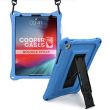Cooper Bounce Strap Drop Proof Rugged Case w/ Shoulder Strap, Hand Strap & Kickstand For Apple iPad / Samsung