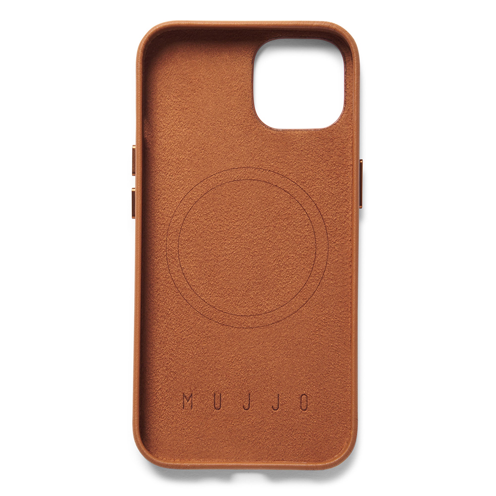 Mujjo Full Leather Case with MagSafe for iPhone 14 & iPhone 13