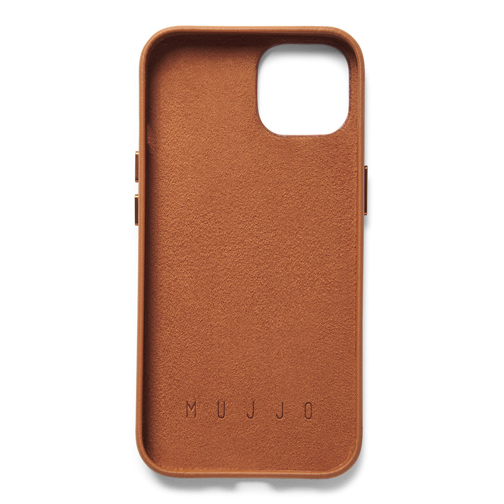 Mujjo Full Leather Wallet Case for iPhone 14 & iPhone 13 – Tablet2Cases