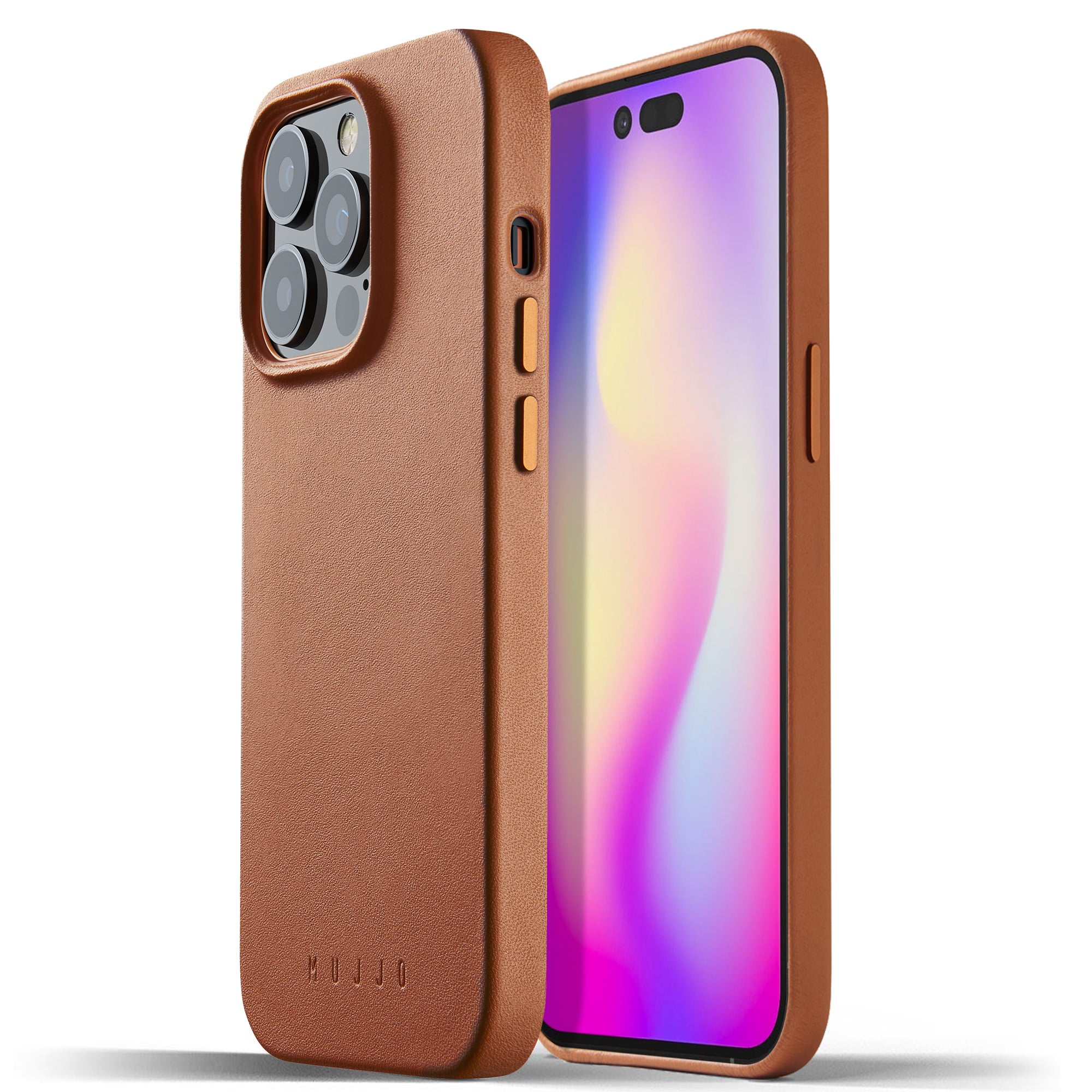 Mujjo Full Leather Case with MagSafe for iPhone 14 Pro – Tablet2Cases