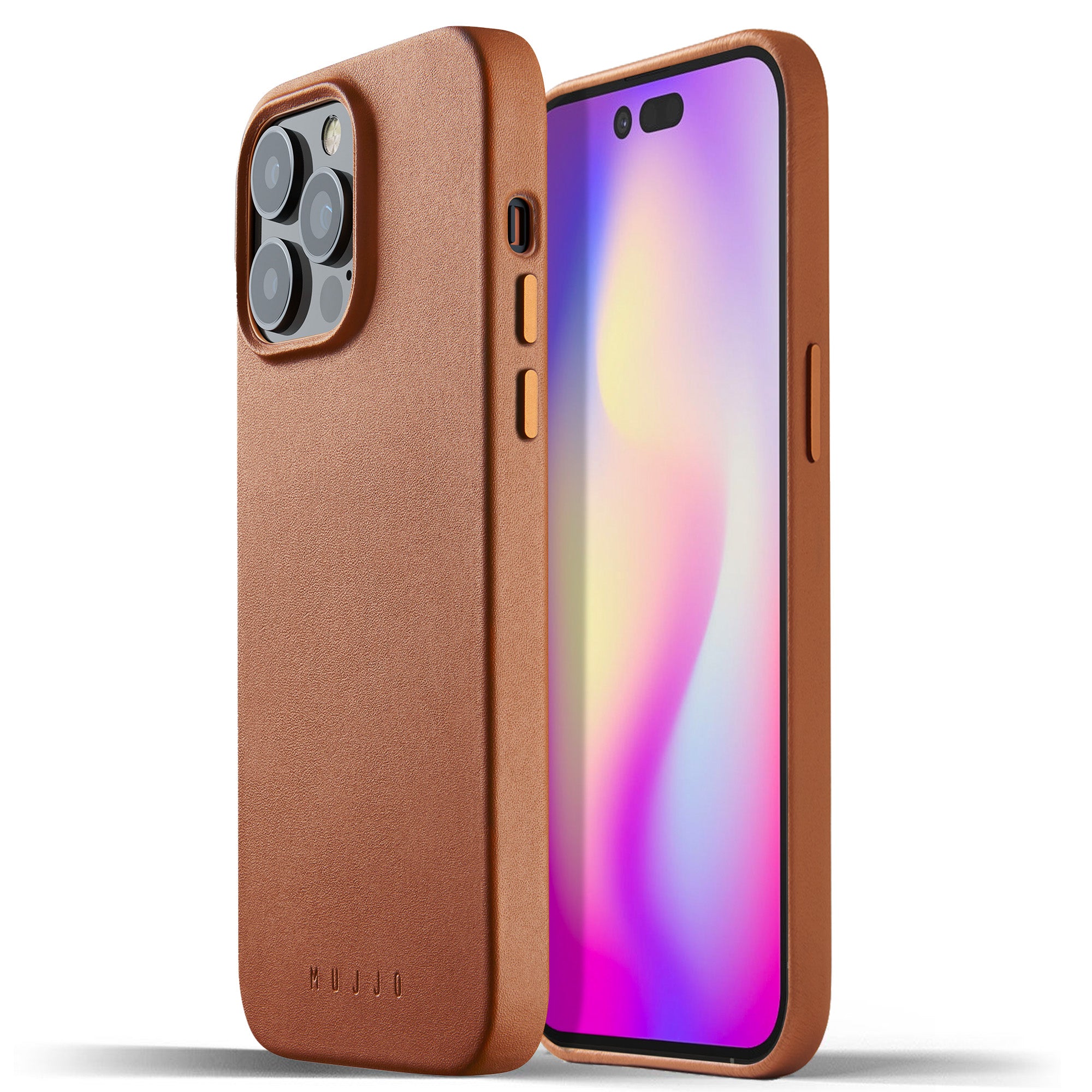 Mujjo Full Leather Case with MagSafe for iPhone 14 Pro Max